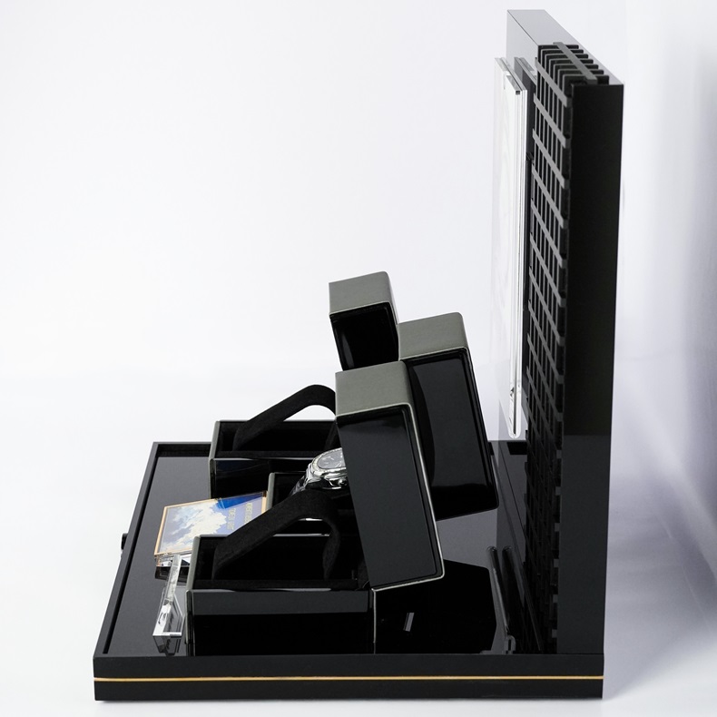 Black Acrylic Watch Display Stand
