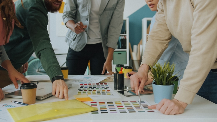 Custom display design drafting