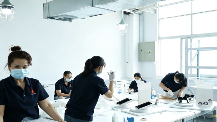 Surface preparation sanding