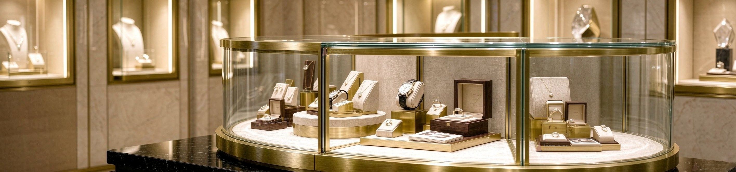 Présentoirs sur mesure pour montres, bijoux et lunettes